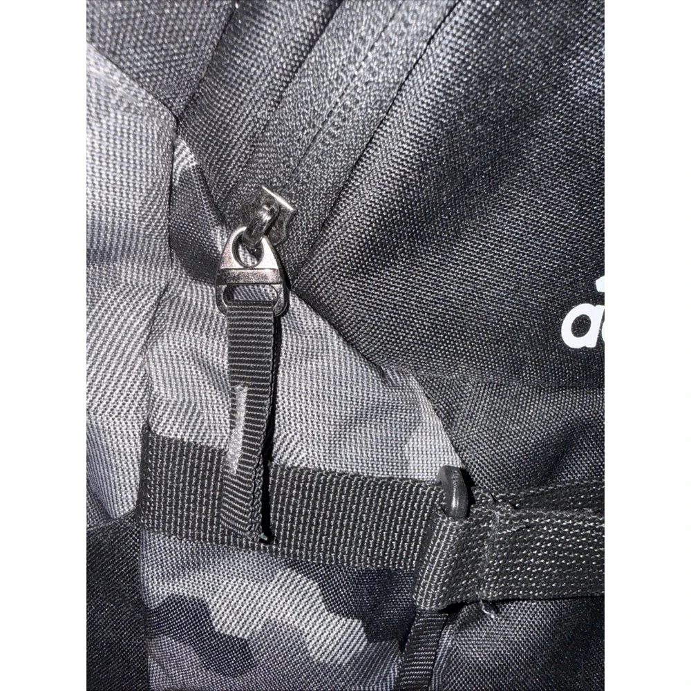 Adidas Camo Pattern Backpack Back To School Hiking Biking Camping Gym 16
